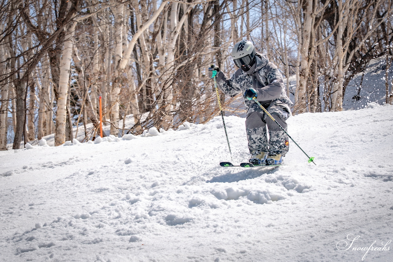 キロロリゾート｜ポカポカ陽気で絶好の春スキー日和♪こんな日は、みんなで思いっきり春雪を満喫しましょう！
